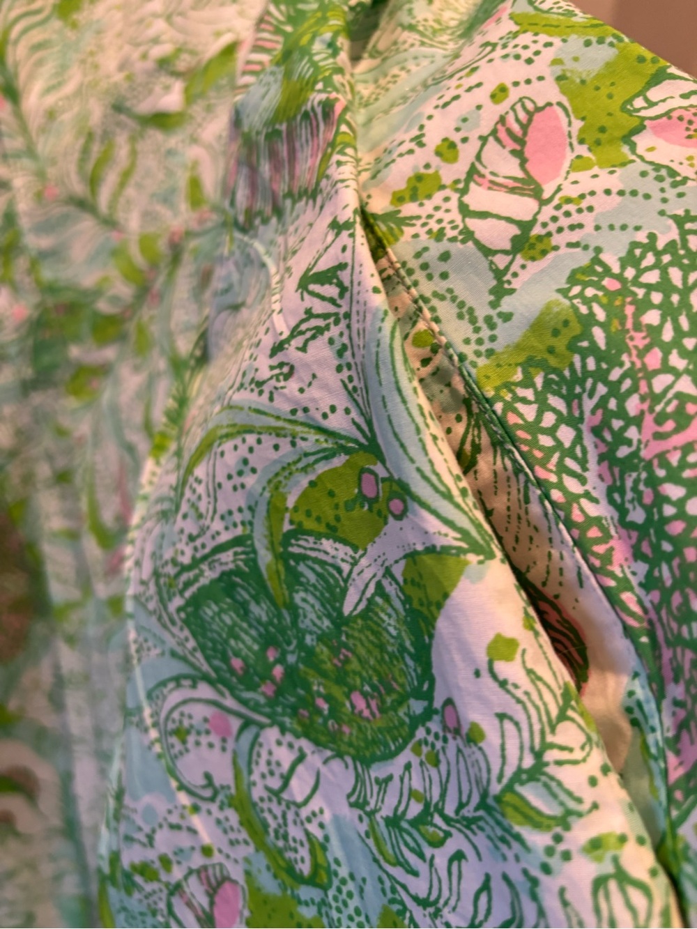 Lilly Pulitzer Tonya Shirtdress in Ship to Shore pattern - Picture 9 of 10